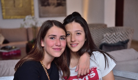 María Emilia Díaz y María Heredia.