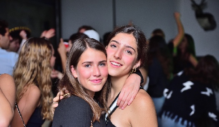  María Emilia Díaz y Julia Morales.