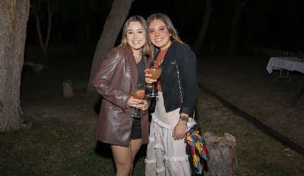  Inés González y Selene Rosales.