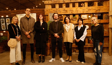  Emilia García, Francisco Artolózaga, Dani Barro, Jorge Sánchez, Alejandra Martínez, Rocío Martínez y Gina Basurto.