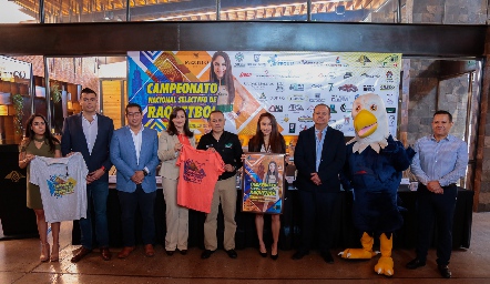  Presentación del Campeonato Nacional Selectivo de Raquetbol.