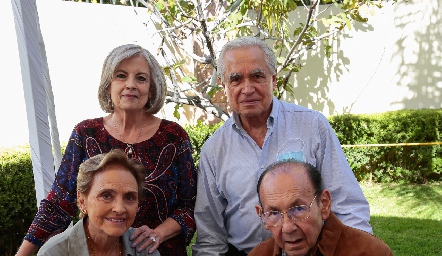  Lulú de Artolózaga, Octaviano Gómez, Toyita y Rafael Villalobos.