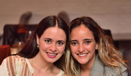  Gaby Álvarez e Isabela Torres.