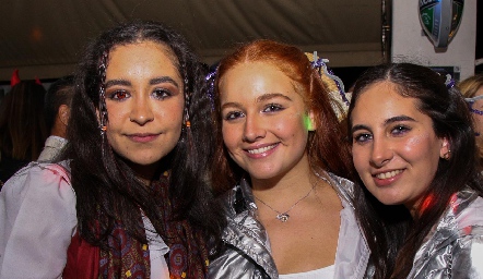 Ana Elisa González, Nuria Naranjo y Ana Karen Nandueza.