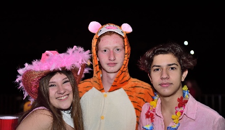  Dani Cuéllar, Diego Ruiz y Pablo Martínez.