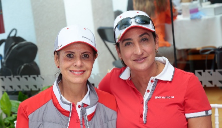  Norma Pardo y Blanca González.