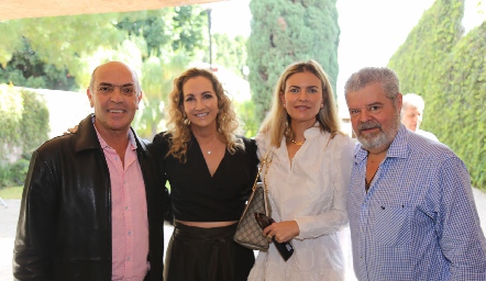  Carlos Hinojosa, Elizabeth Eichelmann, Francine Coulon y Luis José Ruiz.
