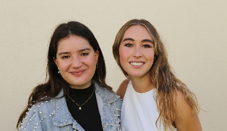  Montse Garza y Sofía Vallejo.
