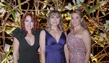  Adriana Jiménez, Patricia Díaz Infante e Irma Celis.