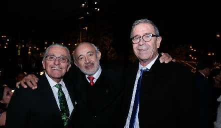  Enrique Díaz de león, Wilfrido Martínez y Juan Ortuño.