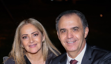  Claudia del Pozo y Héctor Mahbub.