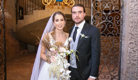  Mónica Torres Hernández y Manuel Saiz Díaz Infante ya son esposos.