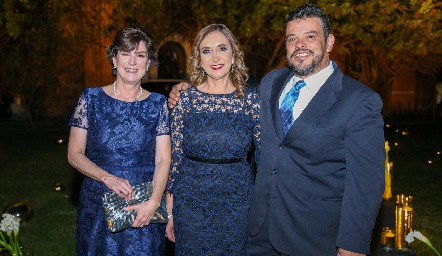  Susana Andrés, Raquel González y Alejandro Parra.
