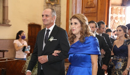  Carlos Saiz y Mónica Hernández de Torres.