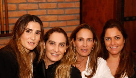  Lourdes Orozco, Liliana Marti, Maribel De Antuñano y Claudia Altamirano.