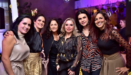  Alma Rosa Méndez, Daniela Gutiérrez, Vero Conde, Karla Saucedo, Marisol Dip y Lía Araya.