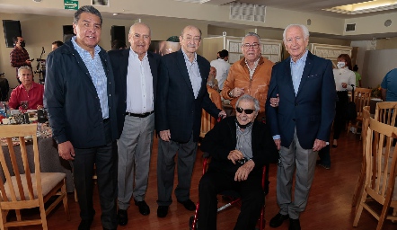  José Castillo, Amadeo Calzada, Juan Dibildox, Miguel Naya, Marcelo de los Santos y Antonio Esper.