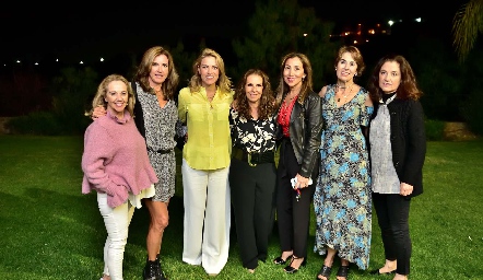  Tayde Gaviño, Guille Hernández, Ana Sofía Torre, Malena Hernández, Mucia Salazar, María Elena Torre y Conchita Gutiérrez.