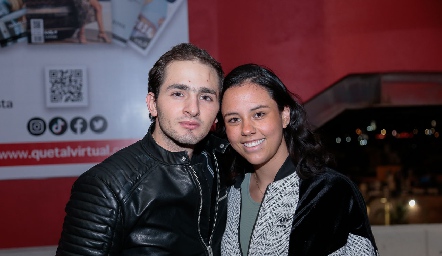  Paulo Abud y Karime Rodríguez.