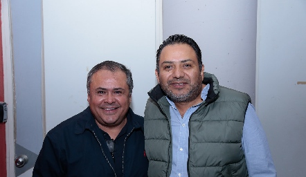  Juan Carlos Banda y Oswaldo Delgado.