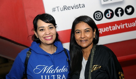  Karina Gil e Indira Ramos.