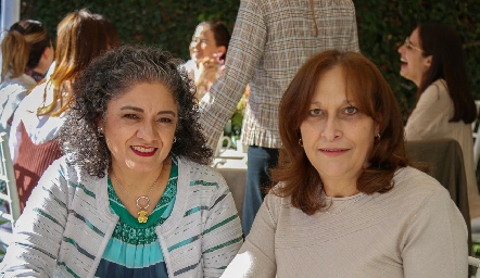  Fabiola Arriaga e Isabel Villar.