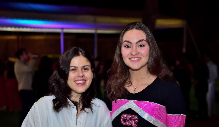 María Eugenia Gonzalez y Martha Faz.