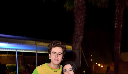 Rodrigo de Luna y Cecilia Palau.
