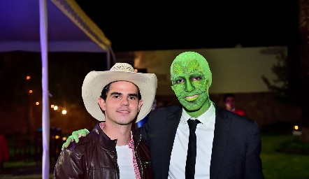 Gustavo Medina y Salomón Dip.