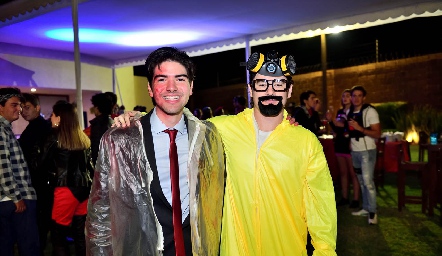 Jorge Gutiérrez y Santiago Guevara.