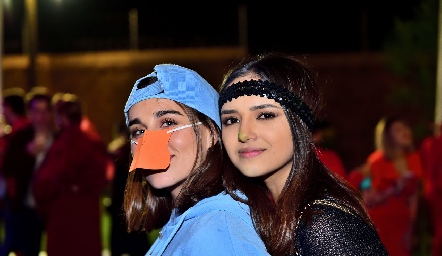 Ale Ascencio y Cristina Rocha.
