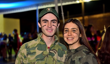 Luis Manzo y Valeria Cabral.