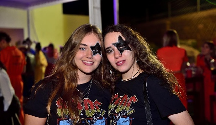 María Emilia González y Hened Flores.