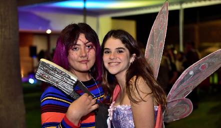 Mariana Ambriz y Emilia Rodríguez.