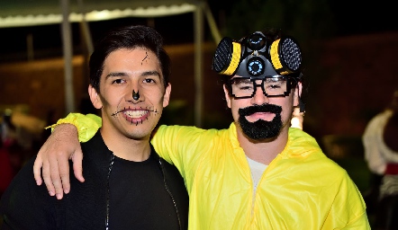 Emilio Rodríguez y Santiago Guevara.
