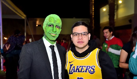 Salomón Dip y Joaquín Calderón.