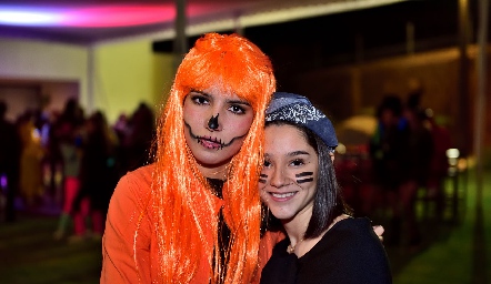 María Alcalde y Marijo Álvarez.