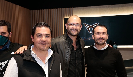  Luis Manuel Abella, Juan Pablo Gómez y Carlos Marín.