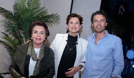  Cone Zendejas, María Eugenia Jiménez y Alejandro Abella.