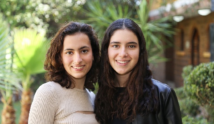  Daniela López y Andrea Villarreal.