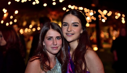  María Emilia Díaz y Clau Torres.