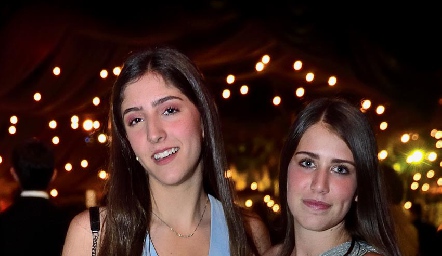  Julia Morales y María Emilia Díaz.