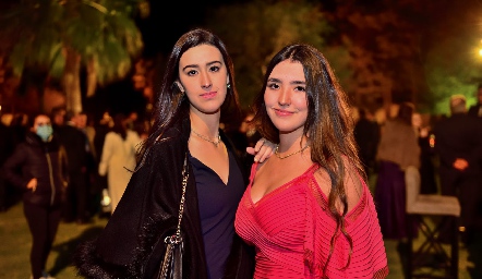  Isabel Gutiérrez e Inés Díaz.