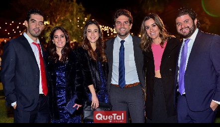  José Eduardo Torres, Bárbara Palau, Tere Mancilla, Federico Díaz Infante, María Pía González y Enrique Hernández.