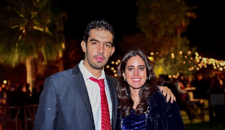  José Eduardo Torres y Bárbara Palau.