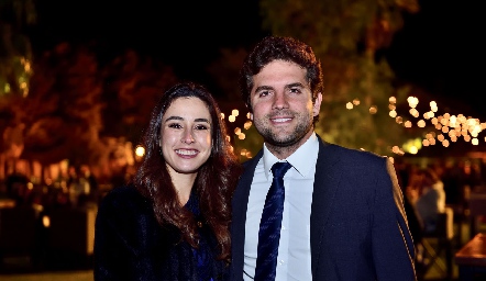 Tere Mancilla y Federico Díaz Infante.