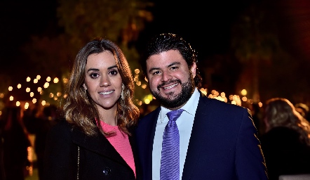  María Pía González y Enrique Hernández.