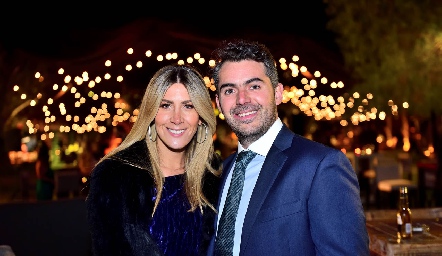  Martha de la Rosa y Daniel Dauajare.
