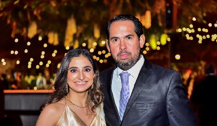  Samira Romo y Rafael Araiza.