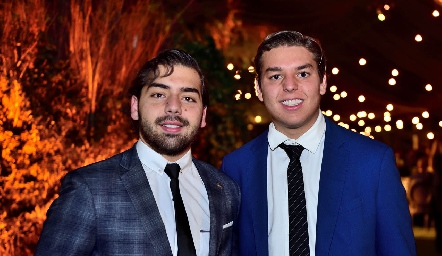  Juan Pablo y Moises Payán.